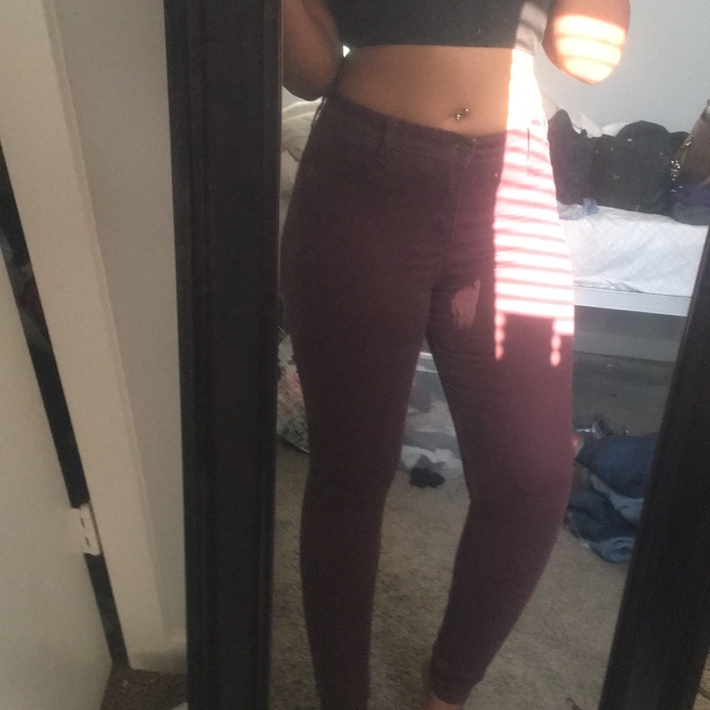 Hollister jean leggings